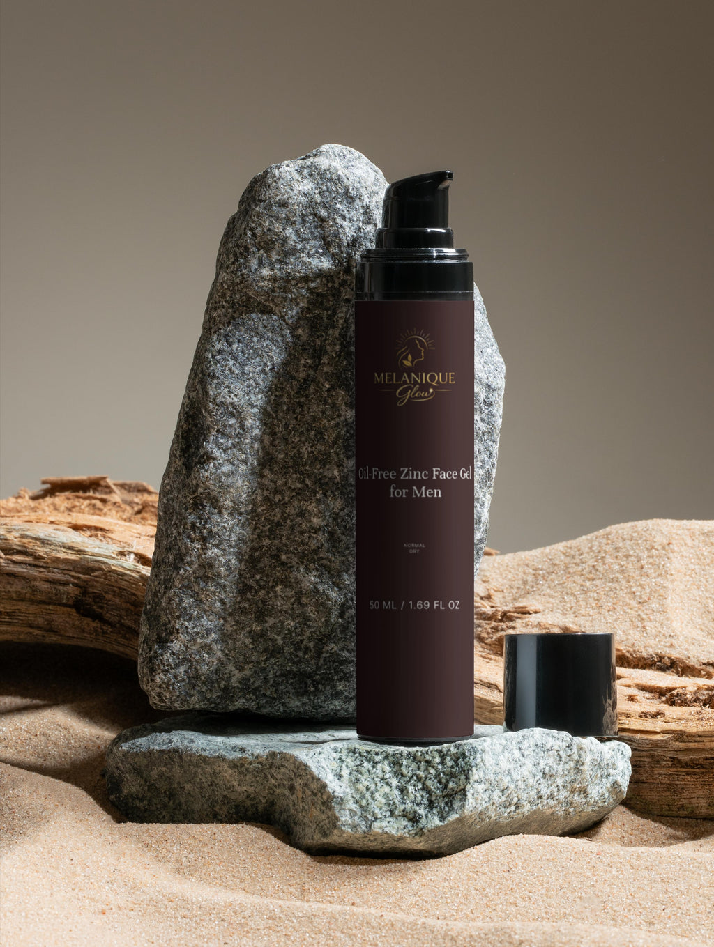 Oil-Free Zinc Face Gel for Men