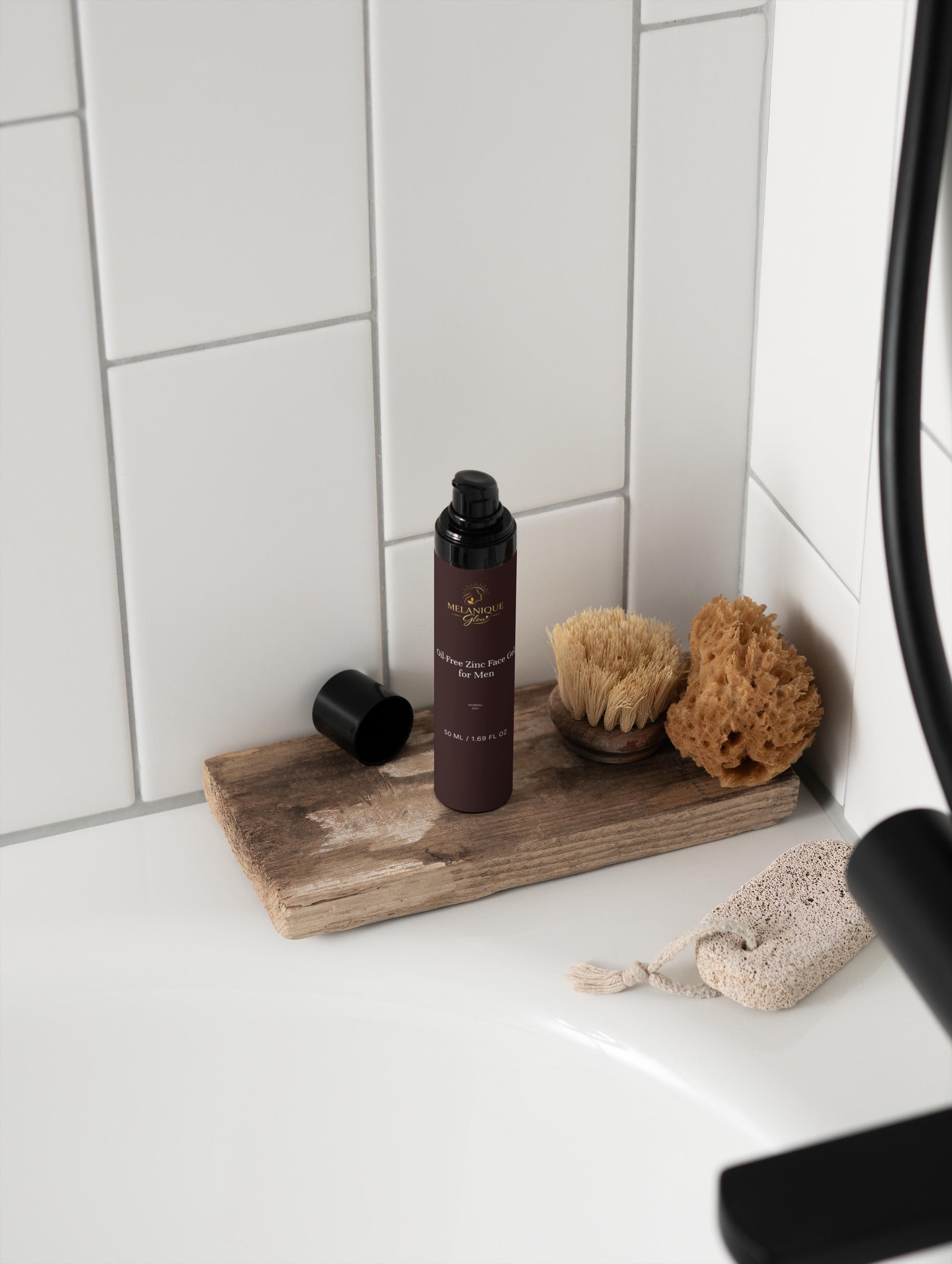 Oil-Free Zinc Face Gel for Men