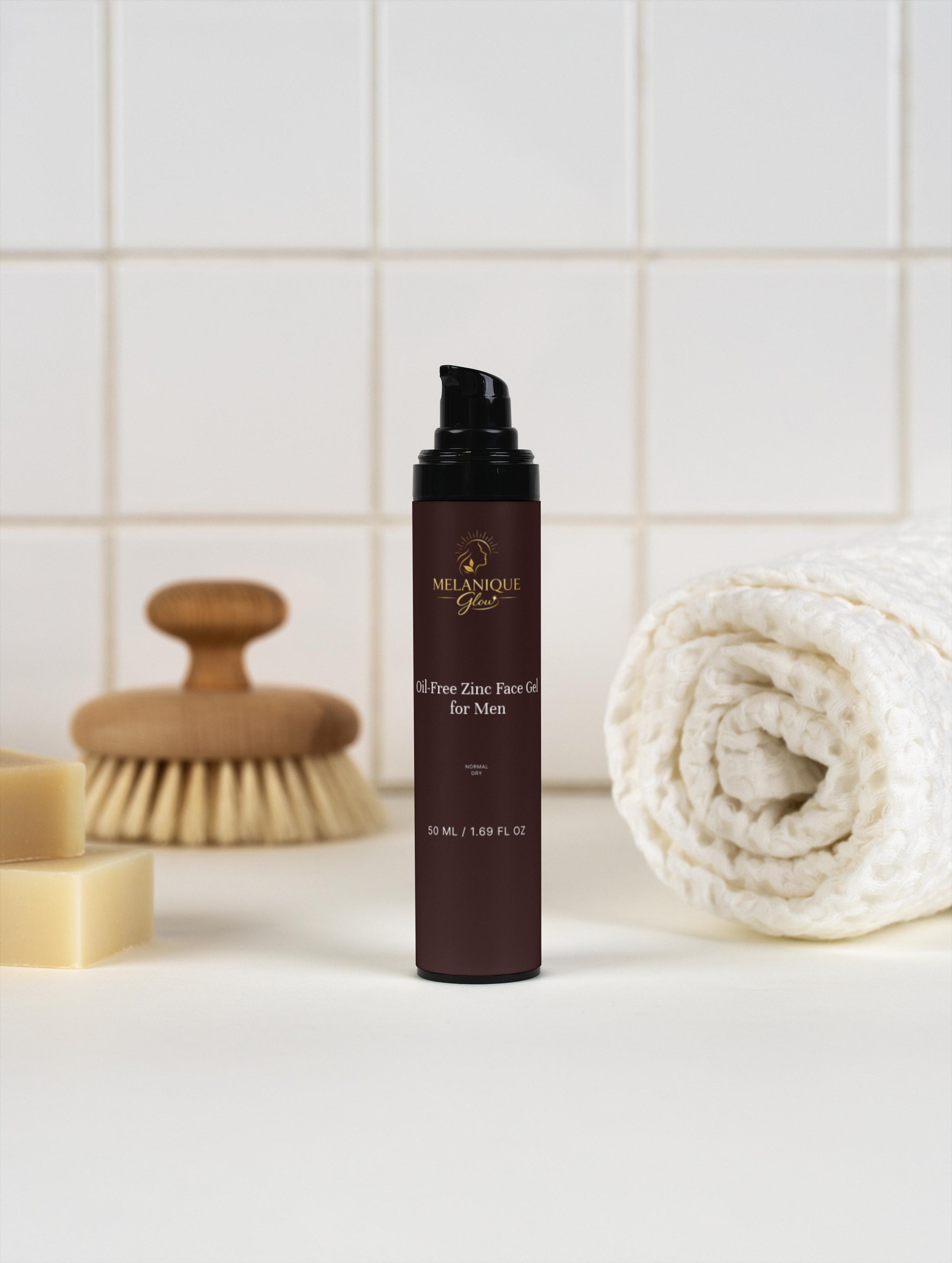 Oil-Free Zinc Face Gel for Men